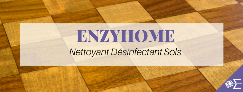 EnzyHome Nettoyant Désinfectant Sols